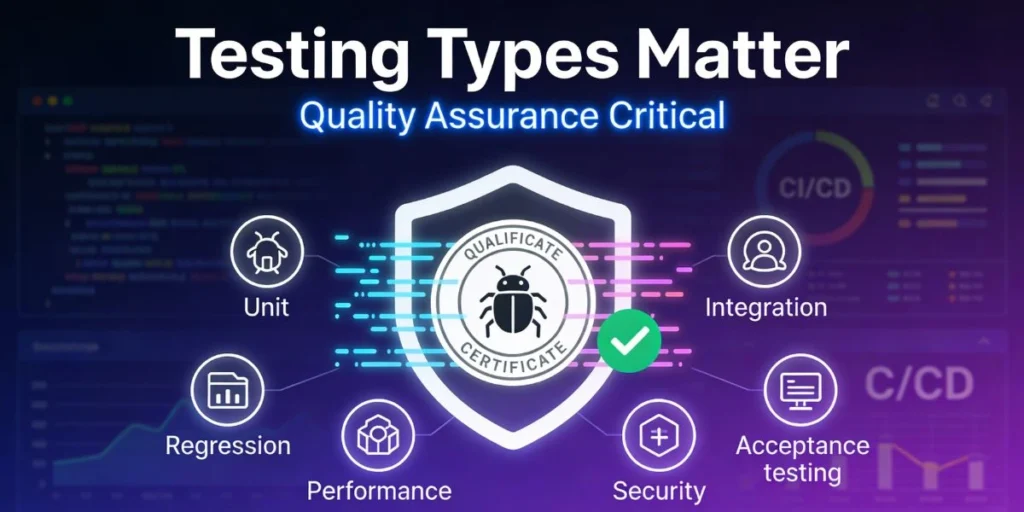 Why Types of Testing in Software Engineering Are Critical for Quality Assurance
