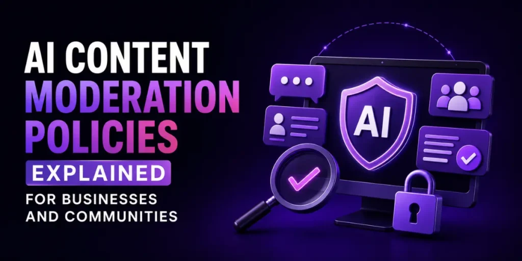 AI Content Moderation Policies Explained for Businesses and Communities